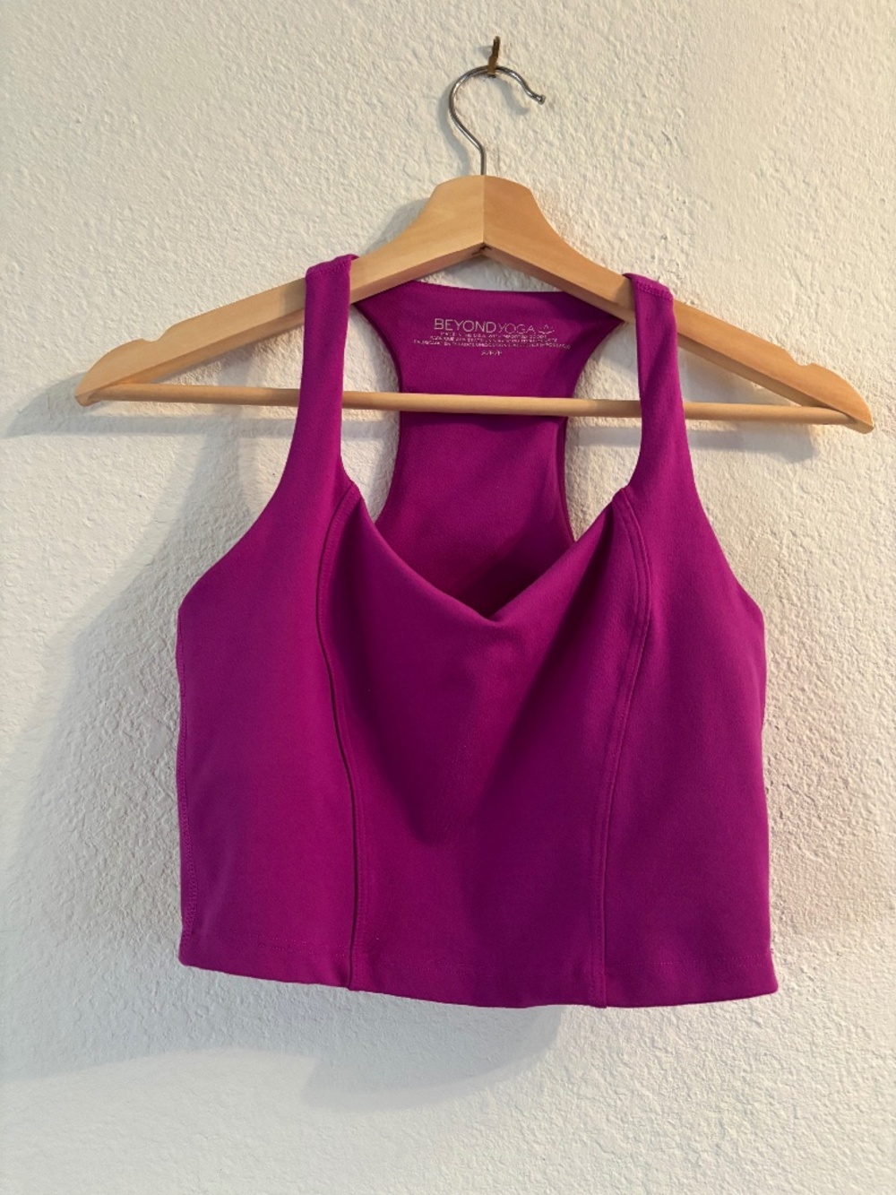 Beyond yoga corset crop top